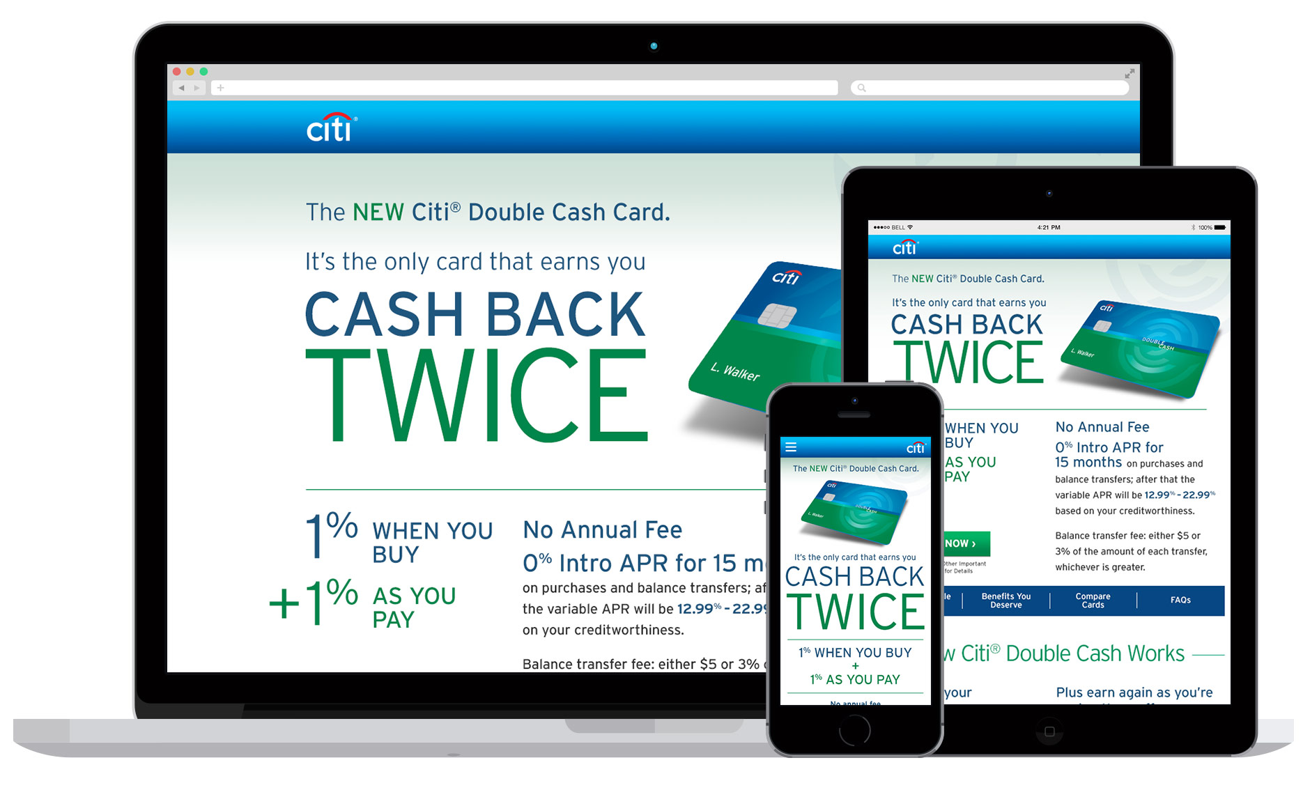 Citi Double Cash Card Launch