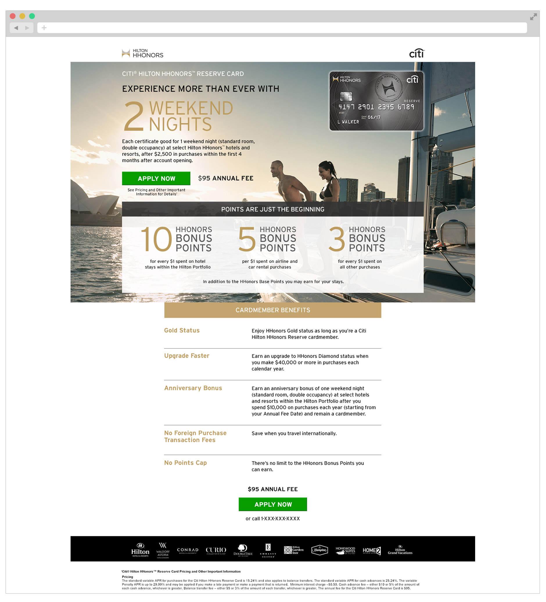 Hilton HHonors for Citi
