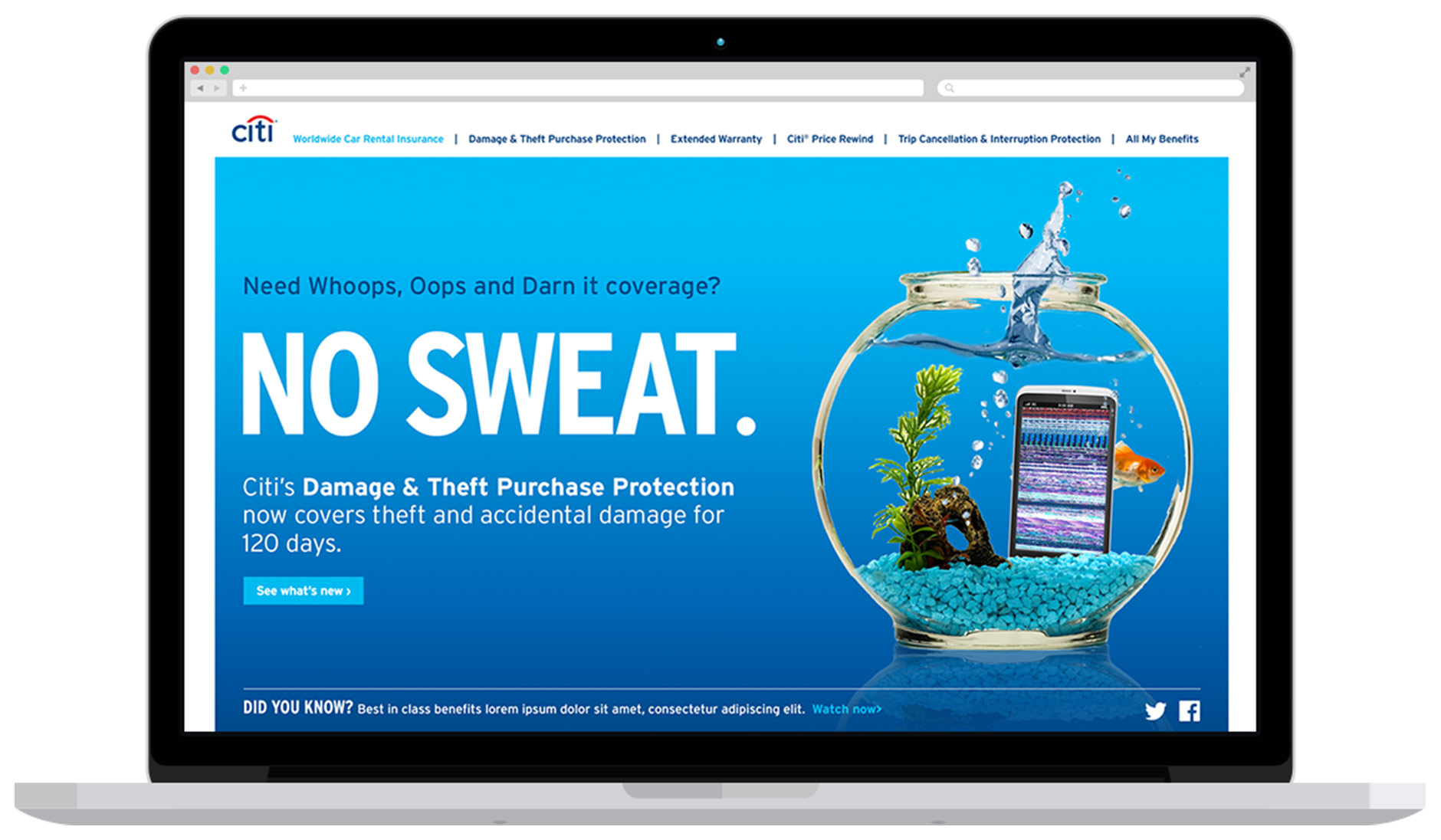 Citi Benefits Campaign