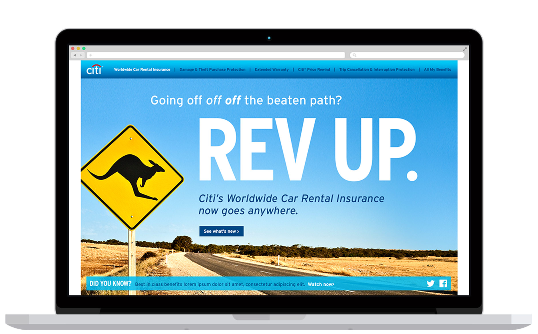 Citi Benefits Campaign