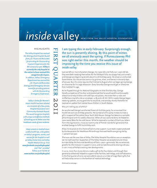 The Valley Hospital Foundation