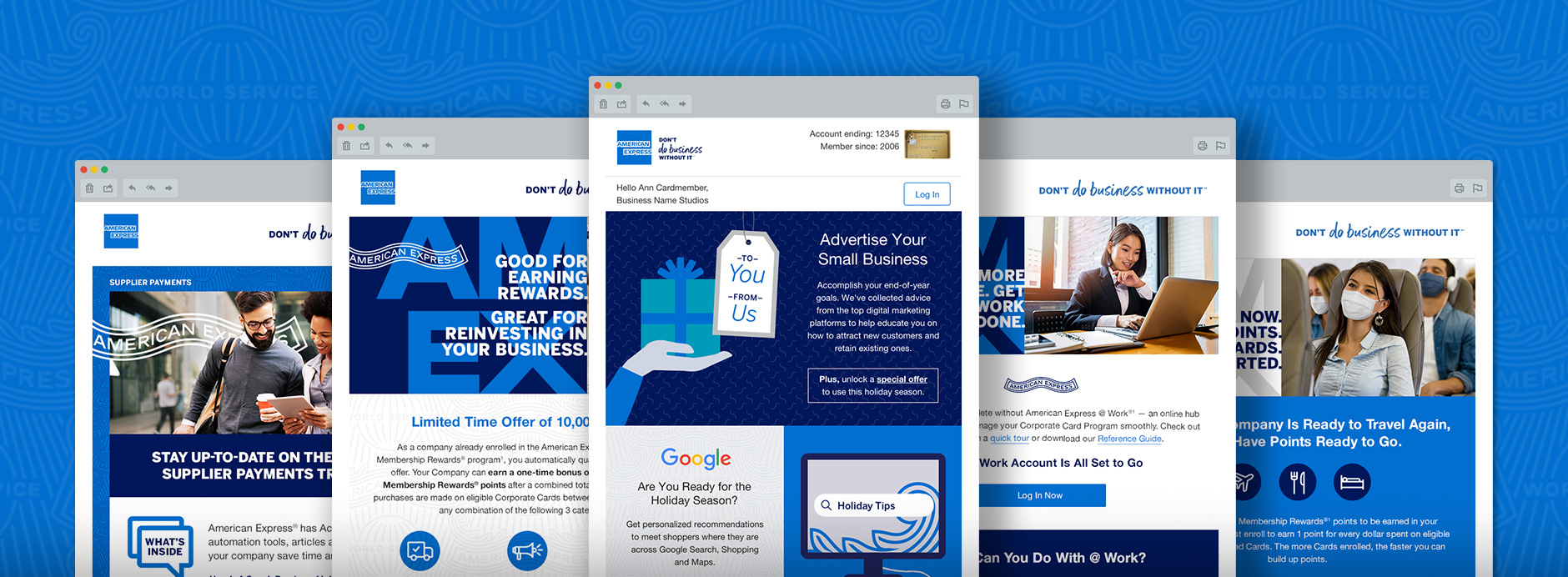 AMEX B2B Emails